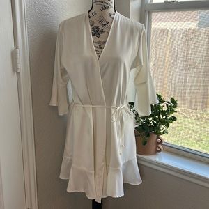 Plum Pretty Sugar Bridal Ivory Robe